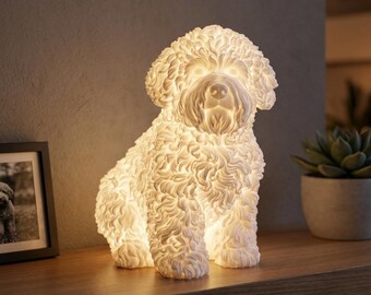 Bichon Frise Dog Luminary Night Light thumbnail 3