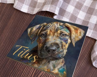 Rhodesian Ridgeback Decorative Tile thumbnail 3
