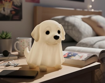 Golden Retriever Sheet Ghost Nightlight thumbnail 2