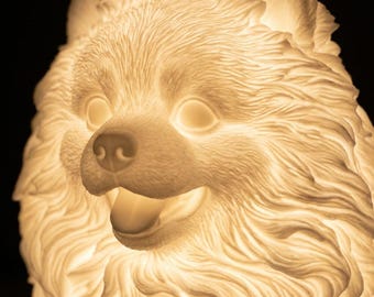 Pomeranian Dog Luminary Night Light thumbnail 4