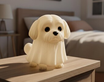 Shih Tzu Sheet Ghost Nightlight thumbnail 2