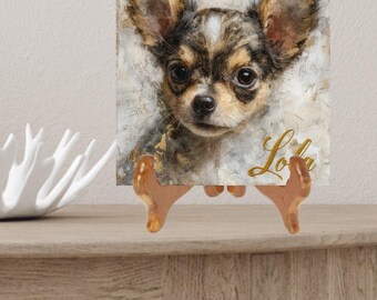 Chihuahua Decorative Tile thumbnail 2