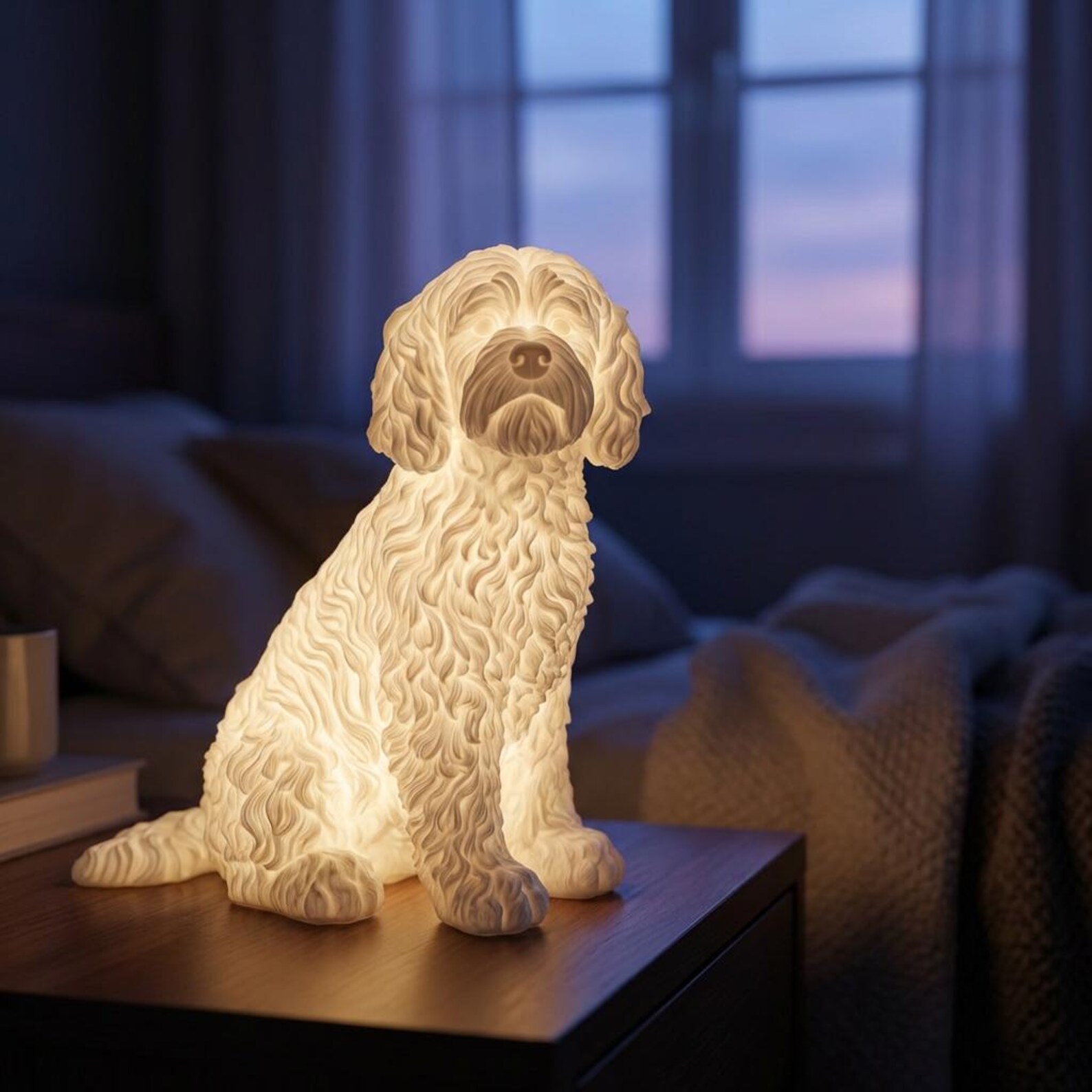 Cockapoo Dog Luminary Night Light