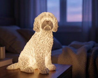 Cockapoo Dog Luminary Night Light thumbnail 1