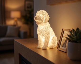 Sheepadoodle Dog Luminary Night Light thumbnail 3