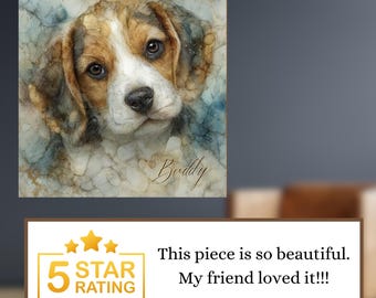 Beagle Decorative Tile thumbnail 4
