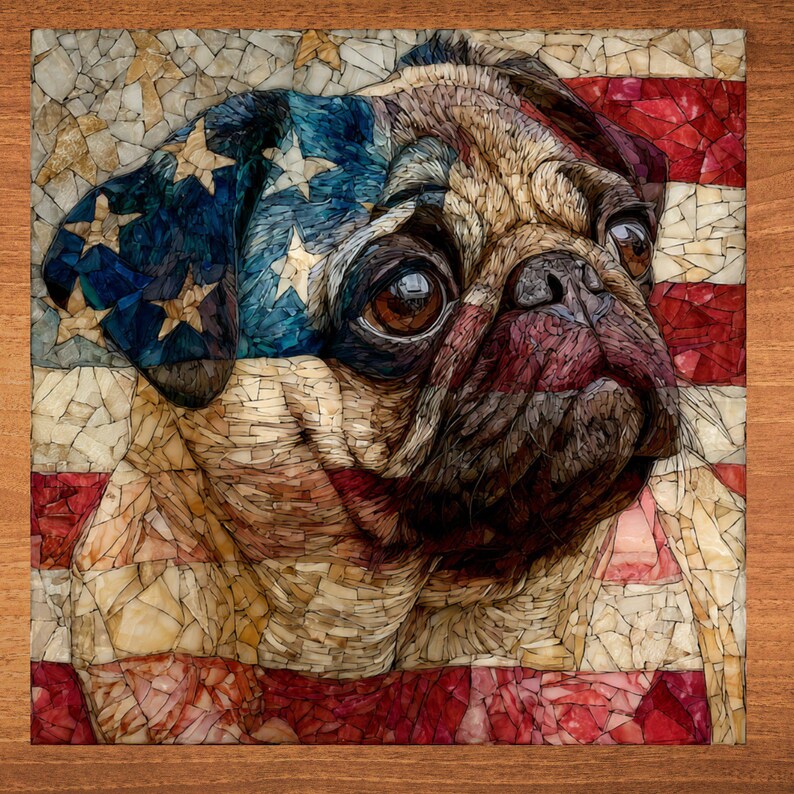 Pug handcrafted in Knoxville