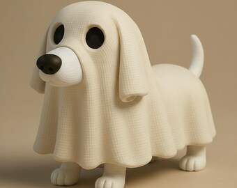 Dachshund Sheet Ghost Nightlight thumbnail 3