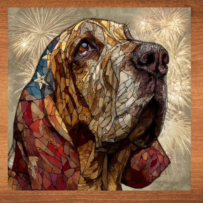 Bloodhound handcrafted in Knoxville