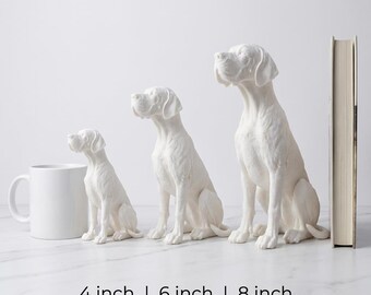 Great Dane Realistic Seated Dog Statue thumbnail 3