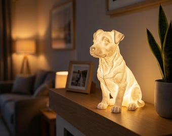 Jack Russell Terrier Dog Luminary Night Light thumbnail 3