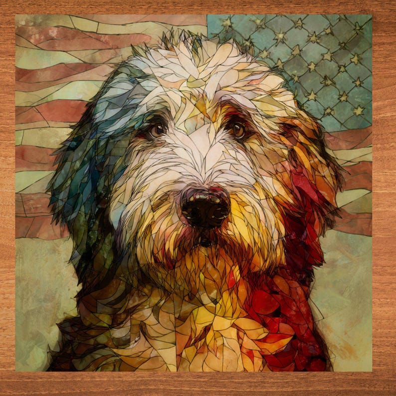 Sheepadoodle handcrafted in Knoxville