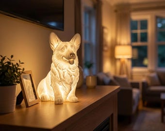 Pembroke Welsh Corgi Dog Luminary Night Light thumbnail 3