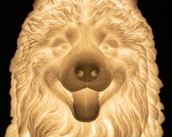 Samoyed Dog Luminary Night Light thumbnail 4