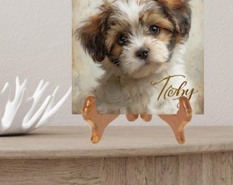 Shih Tzu Decorative Tile thumbnail 2