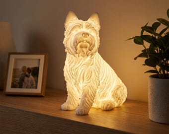Cairn Terrier Dog Luminary Night Light thumbnail 3