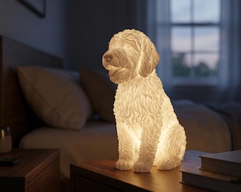 Sheepadoodle Dog Luminary Night Light thumbnail 1