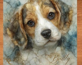 Beagle Decorative Tile thumbnail 1