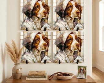 Brittany Spa Dog Ceramic Tile thumbnail 4