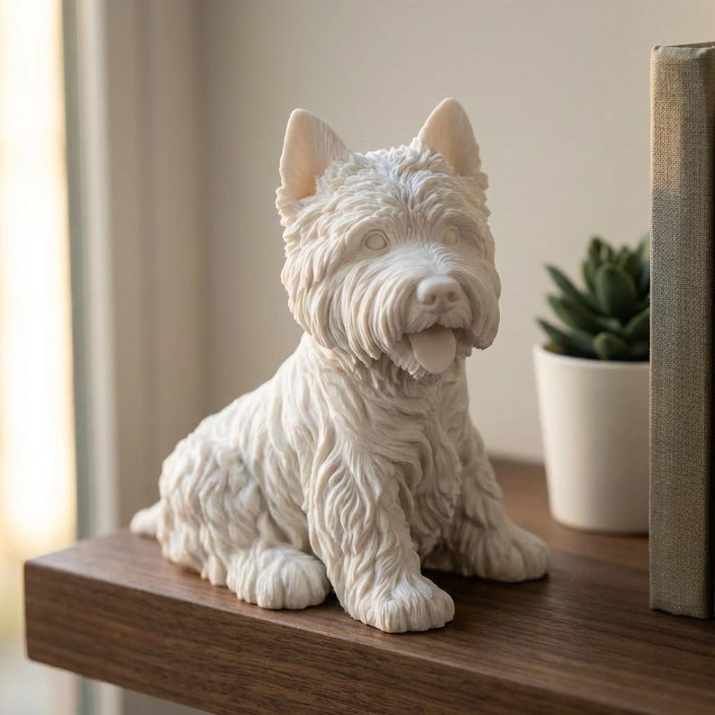 West Highland White Terrier handcrafted in Knoxville