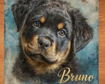 Rottweiler Decorative Tile thumbnail 1