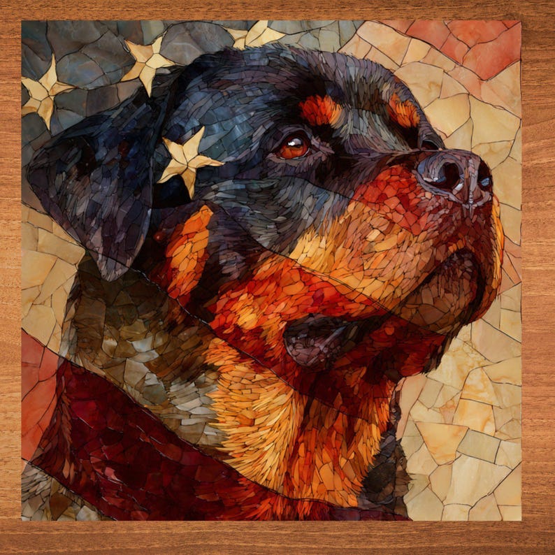 Rottweiler handcrafted in Knoxville