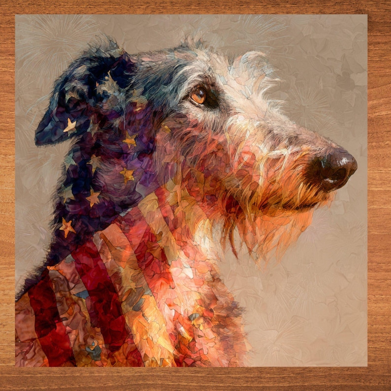 Irish Wolfhound handcrafted in Knoxville