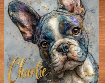 French Bulldog Decorative Tile thumbnail 1
