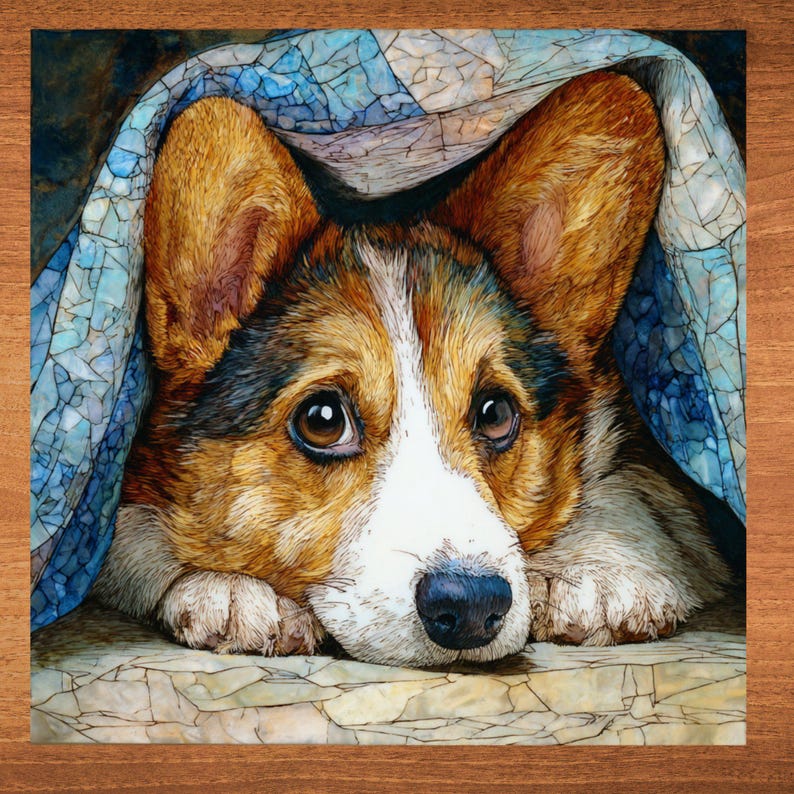 Cardigan Welsh Corgi handcrafted in Knoxville