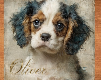 Cavalier King Charles Spaniel Decorative Tile thumbnail 1