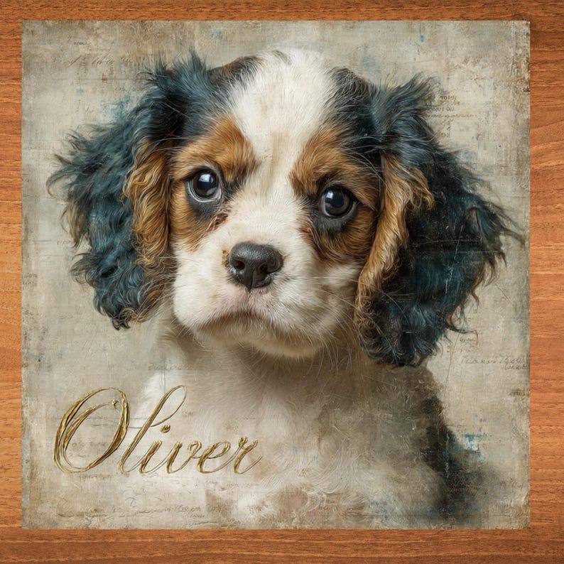 Cavalier King Charles Spaniel Decorative Tile