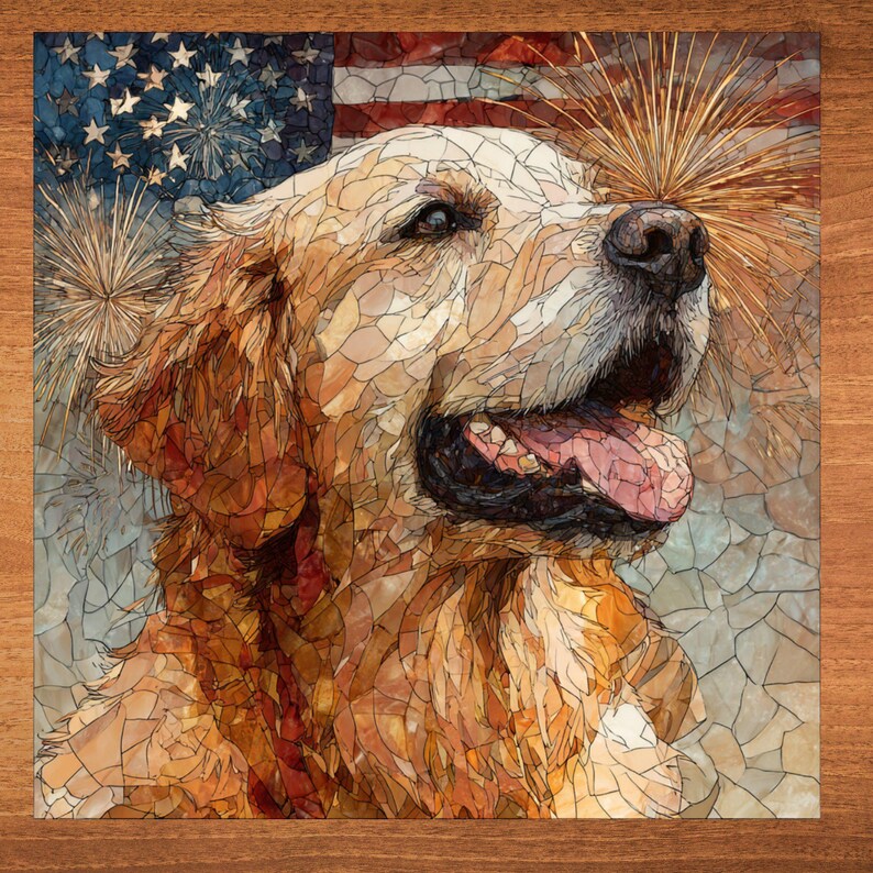 Golden Retriever handcrafted in Knoxville