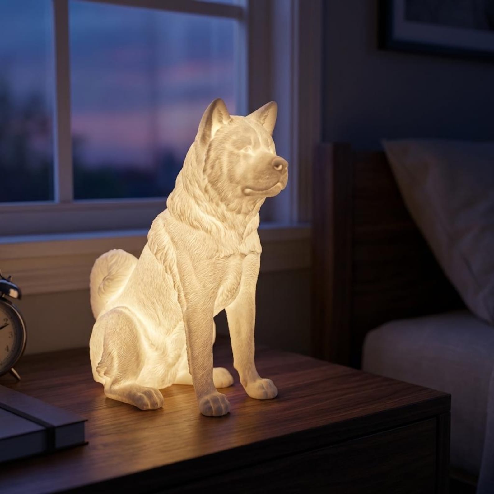 Akita Dog Luminary Night Light
