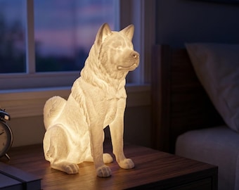 Akita Dog Luminary Night Light thumbnail 1