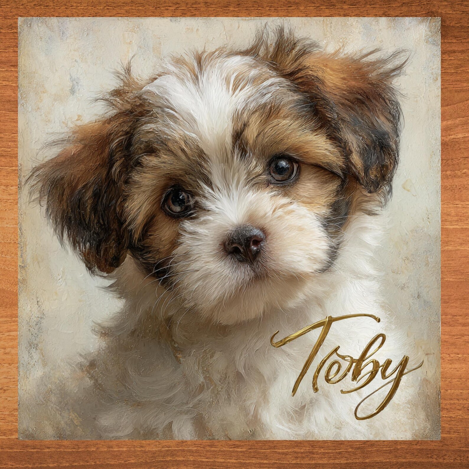 Shih Tzu Decorative Tile