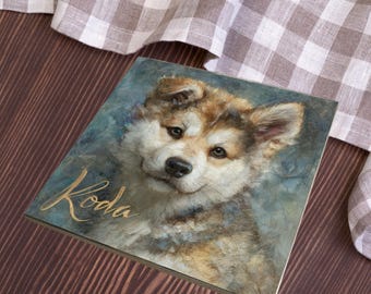 Shiba Inu Decorative Tile thumbnail 3