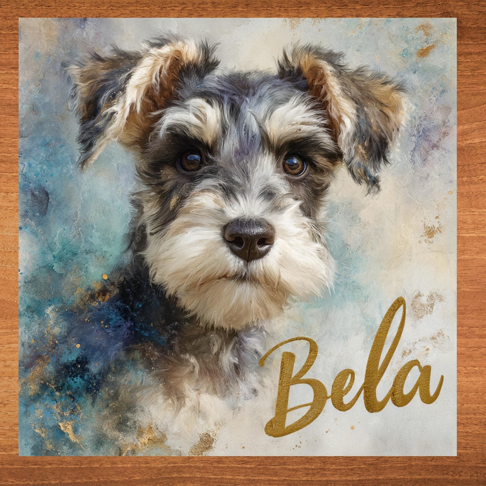 Miniature Schnauzer Decorative Tile