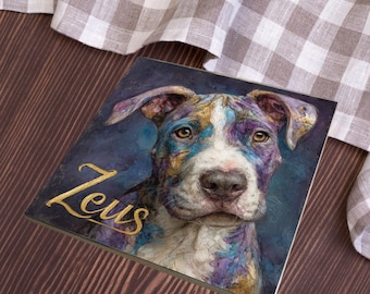 Bull Terrier Decorative Tile thumbnail 3