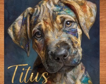 Rhodesian Ridgeback Decorative Tile thumbnail 1