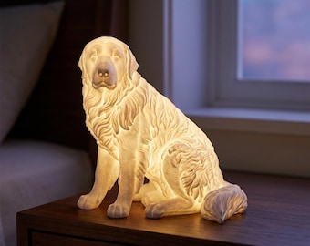Great Pyrenees Dog Luminary Night Light thumbnail 1