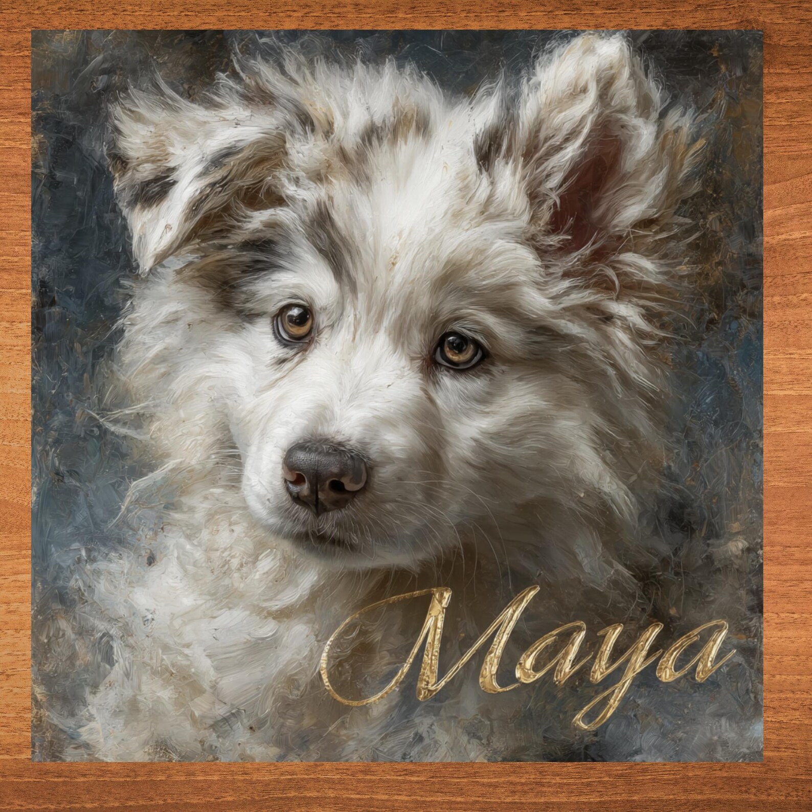 Samoyed Decorative Tile