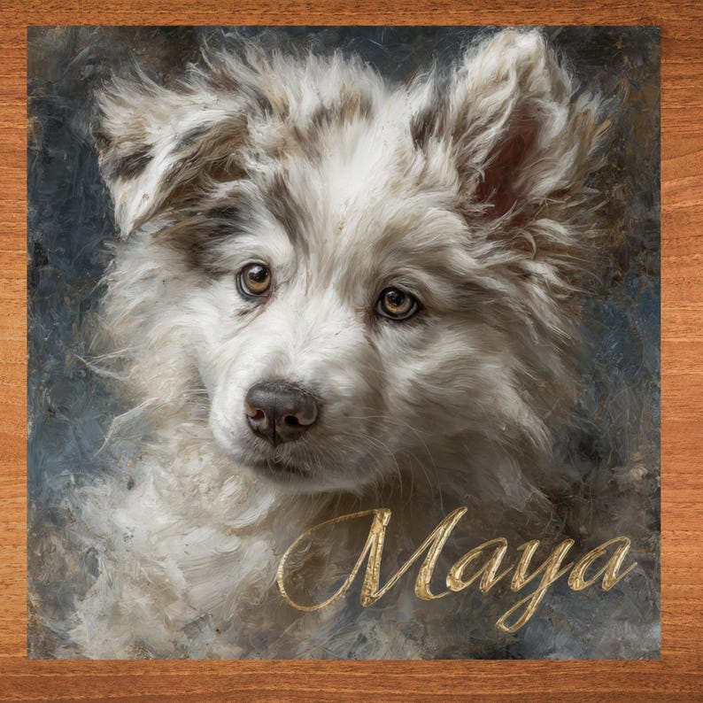 Samoyed Decorative Tile