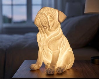 Pug Dog Luminary Night Light thumbnail 1