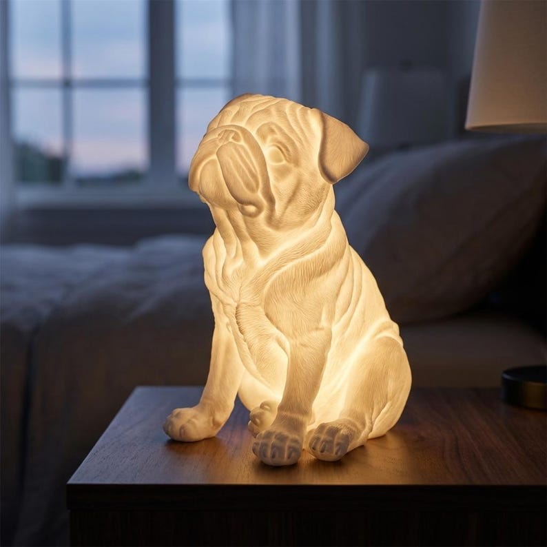 Pug handcrafted in Knoxville
