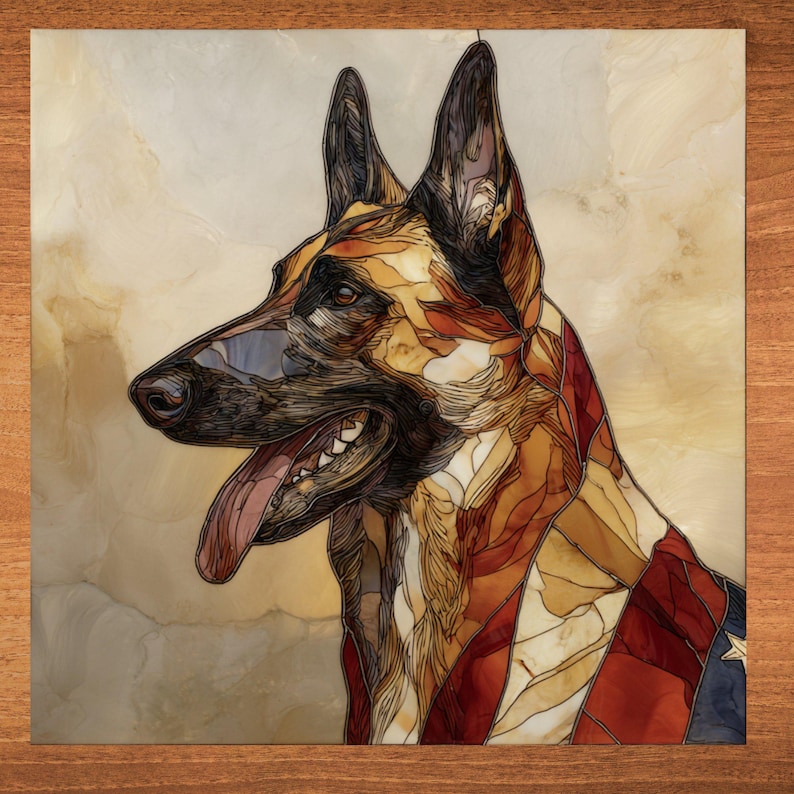 Belgian Malinois handcrafted in Knoxville
