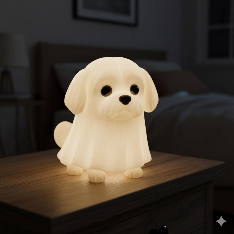 Shih Tzu Sheet Ghost Nightlight