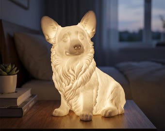 Cardigan Welsh Corgi Dog Luminary Night Light thumbnail 1