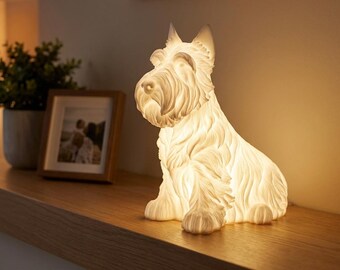 Scottish Terrier Dog Luminary Night Light thumbnail 3