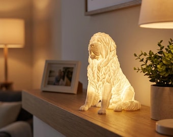 Tibetan Mastiff Dog Luminary Night Light thumbnail 3