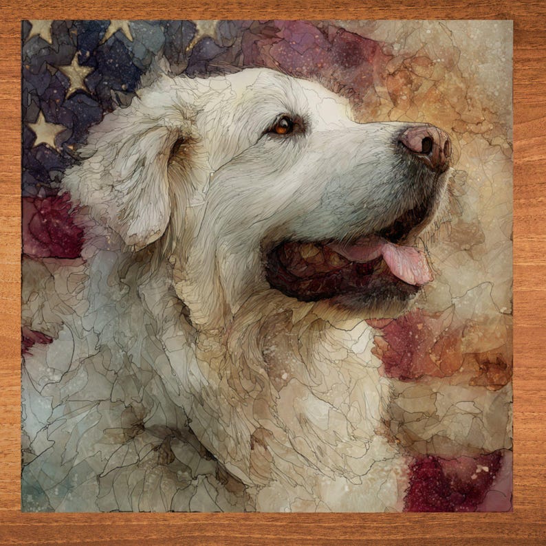 Great Pyrenees handcrafted in Knoxville